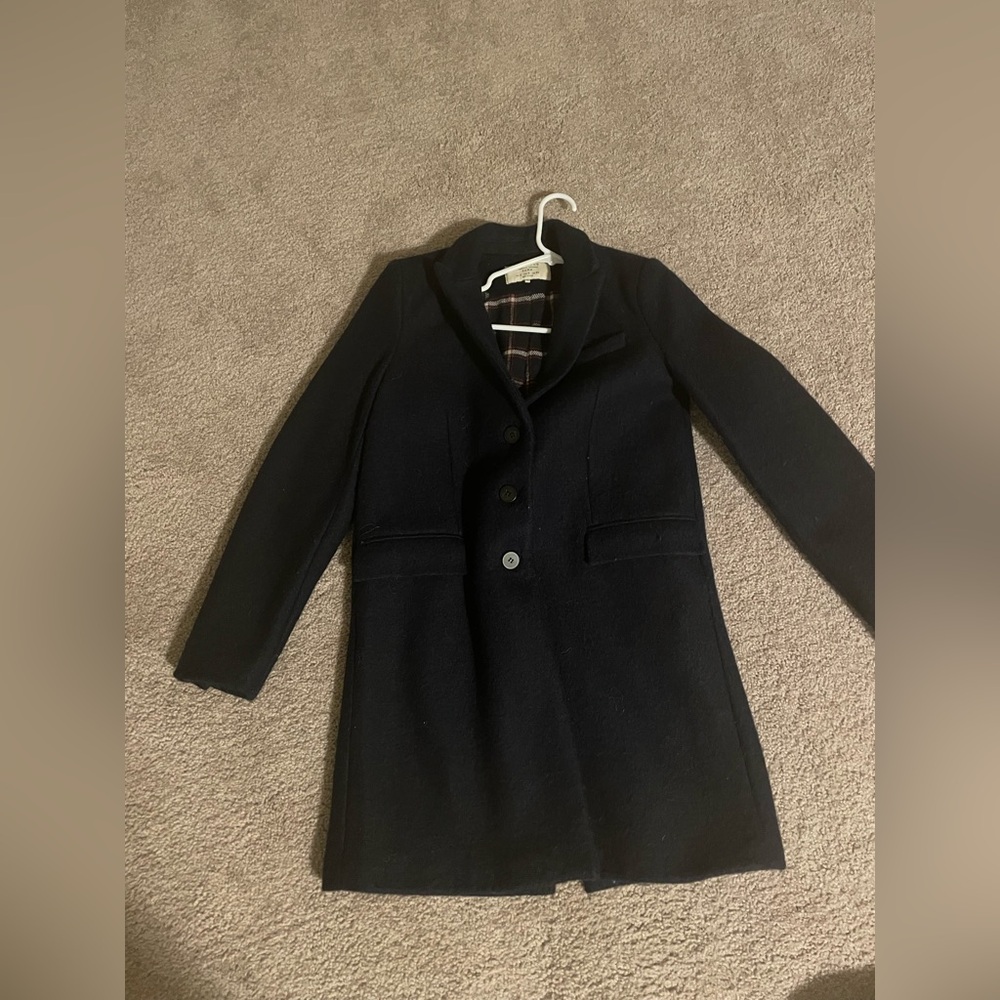 Zara navy coat